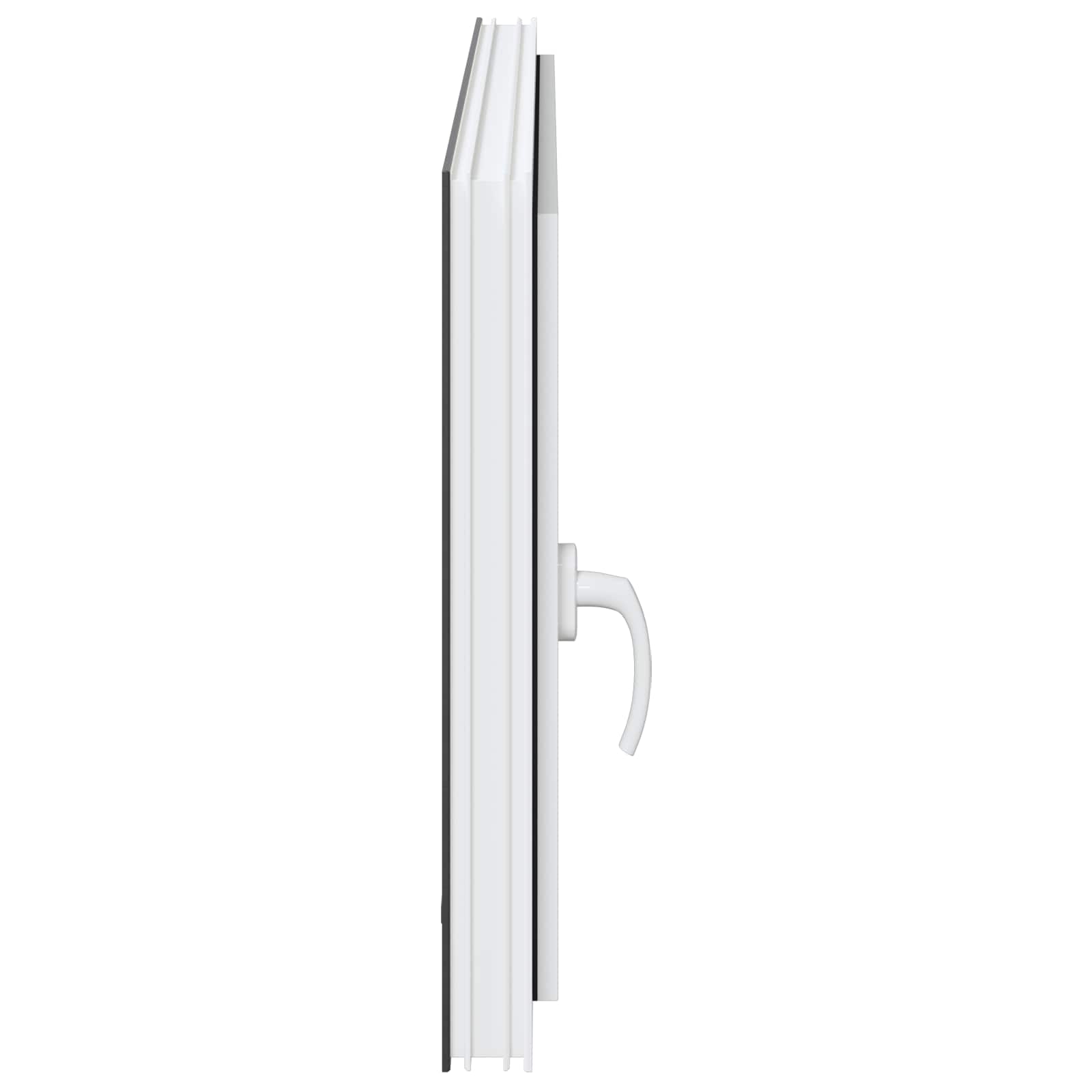 Prozor za podrum RISOR 120 x 60 cm PVC i staklo Antracit
