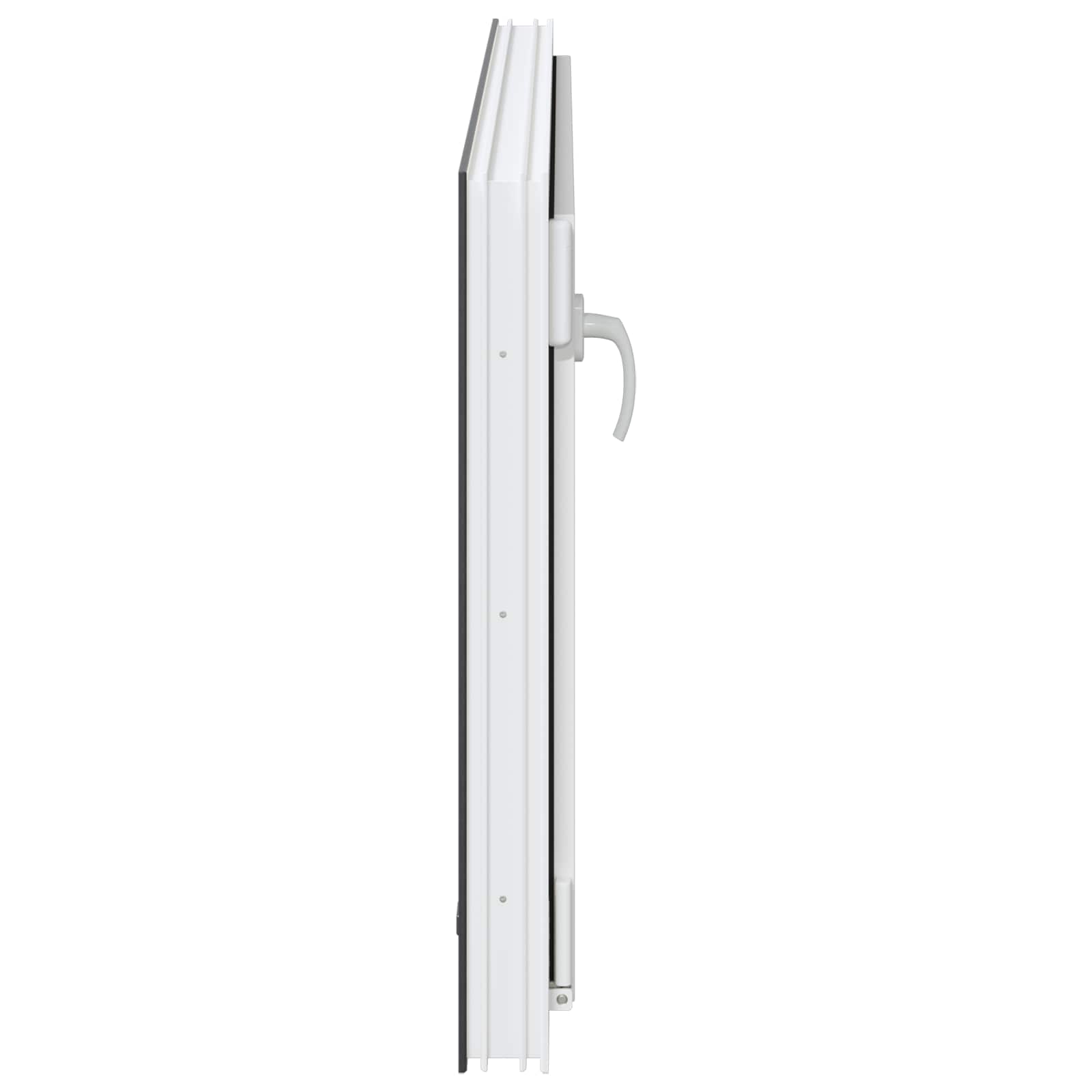 Prozor za podrum RISOR 120 x 60 cm PVC i staklo Antracit