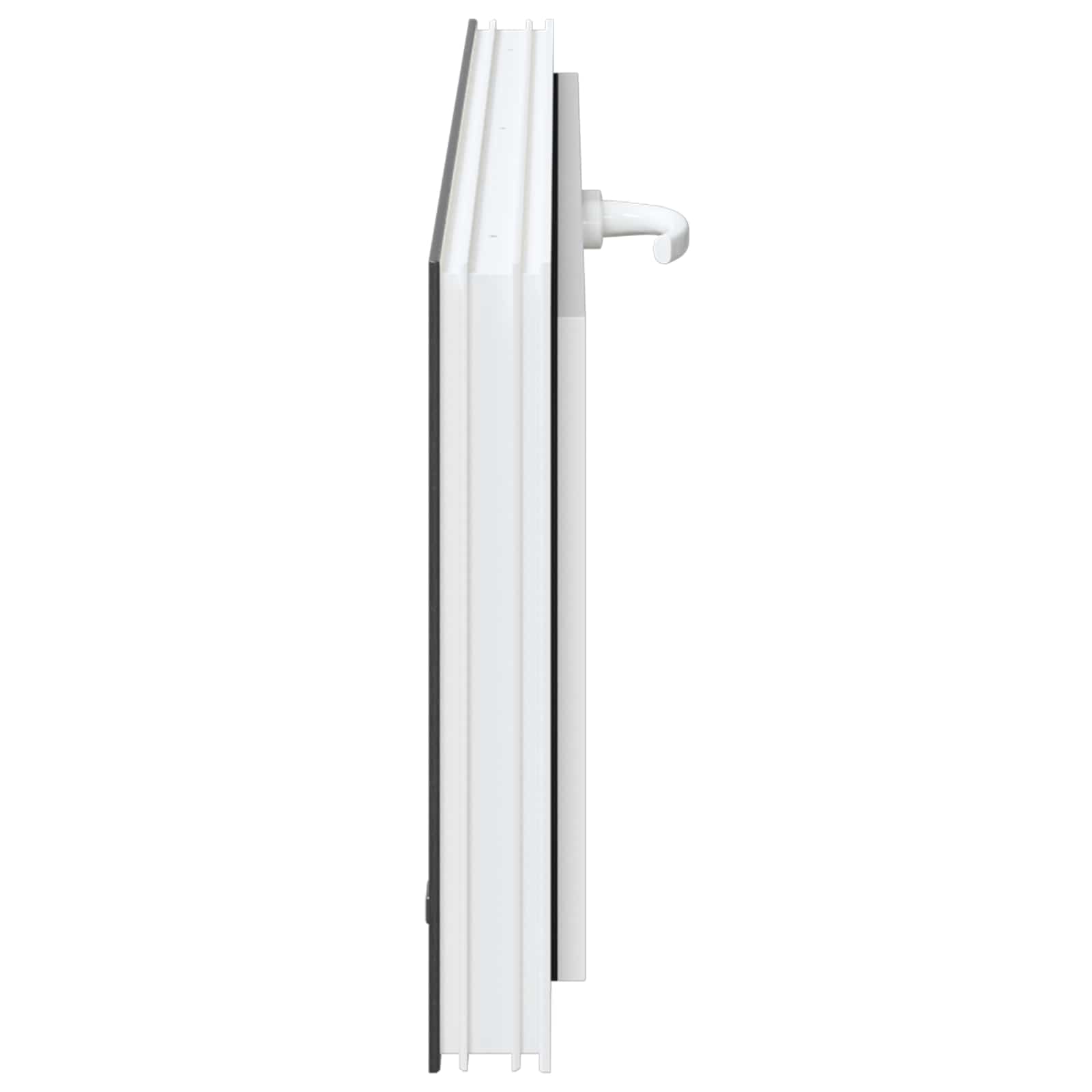 Prozor za podrum RISOR 100 x 40 cm PVC i staklo Antracit