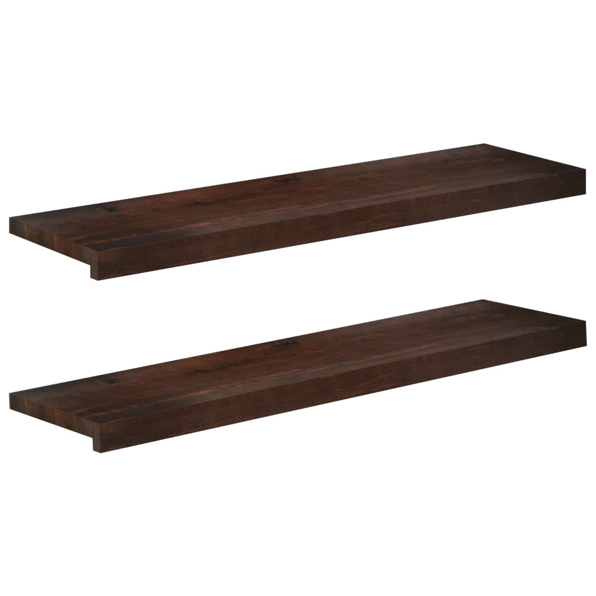 Step treads 2 kom. 100 x 30 x 2 cm Tamno smeđa