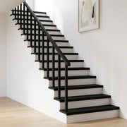 Step treads 2 kom. 90 x 30 x 2 cm Crna Čvrsto drvo bukve