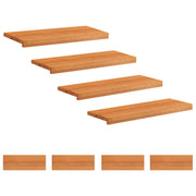 Step treads 8 kom. 80 x 30 x 2 cm Svijetlosmeđa