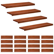 Step treads 20 kom. 90 x 25 x 2 cm Smeđa Čvrsto drvo bukve