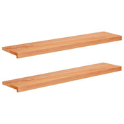 Prozorske klupice 2 kom. Lakirano 120 x 25 x 2 cm