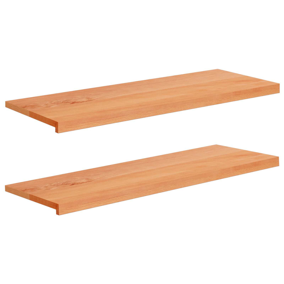 Prozorske klupice 2 kom. Lakirano 110 x 40 x 2 cm