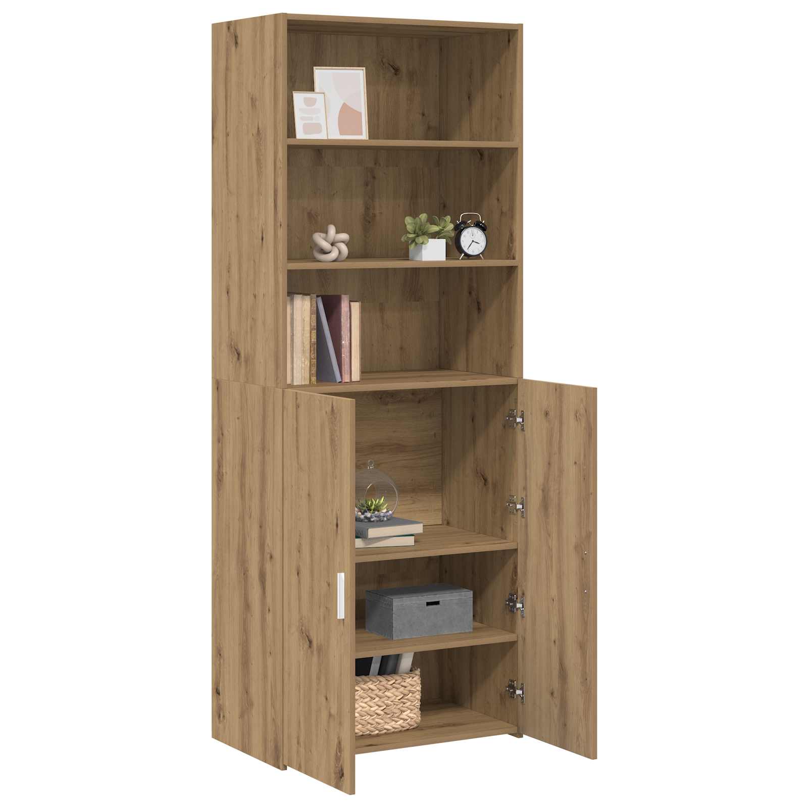 Highboard Hrast artisan 70 x 42,5 x 185 cm Konstruirano drvo