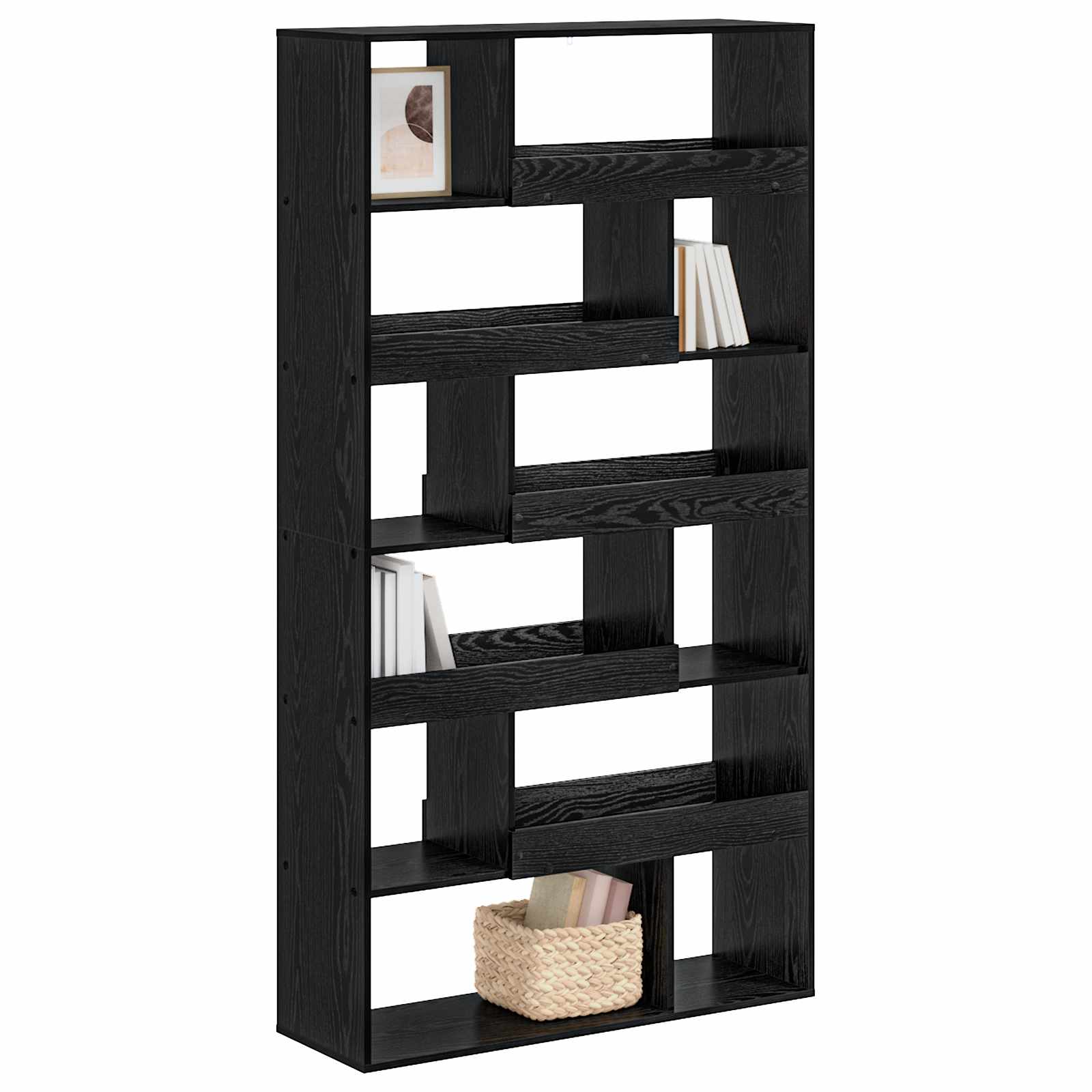Polica za knjige Crni hrast 100 x 33 x 156,5 cm