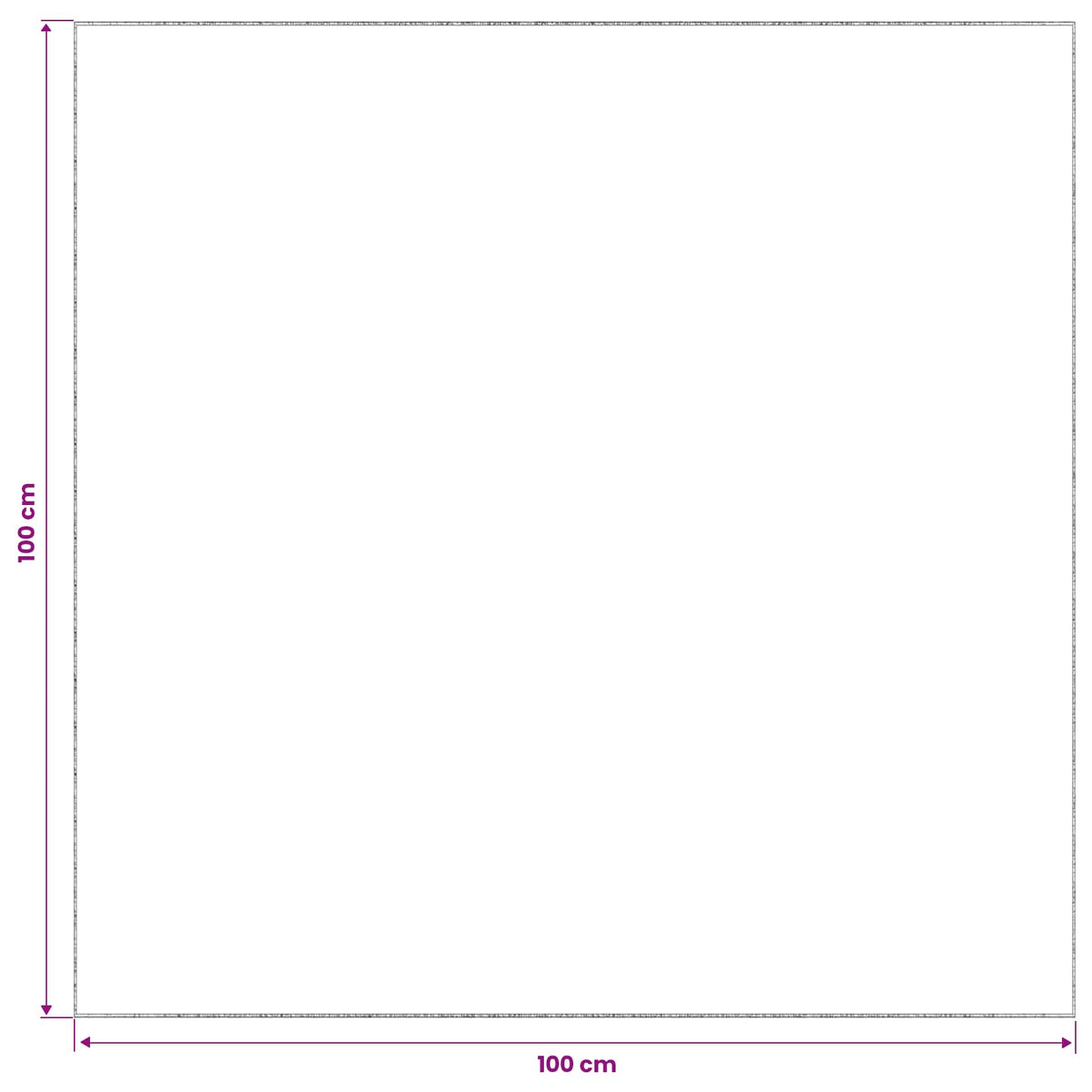 Tepih Bež 100 x 100 cm 100% poliester 3 mm Mogu se prati