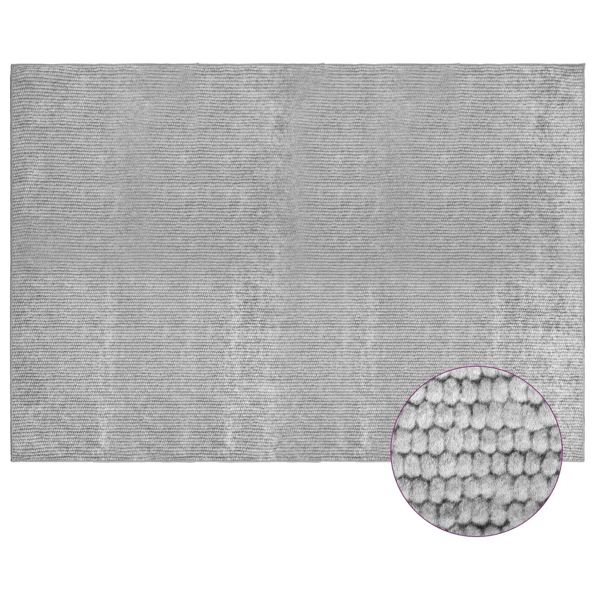 Tepih Siva 160 x 230 cm 100% poliester 3 mm Mogu se prati