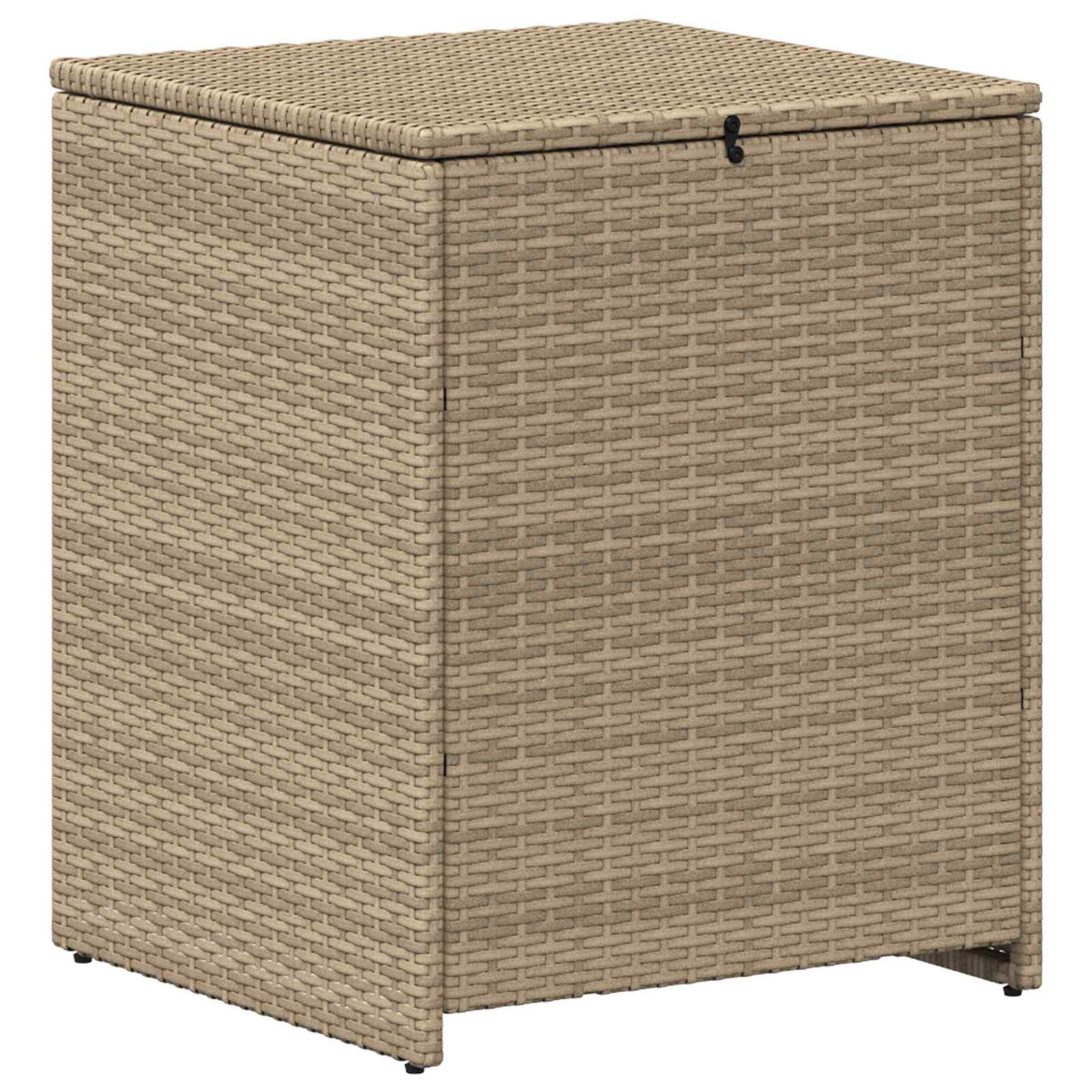Set sofe 8 kom. Bež i svijetlo siva Poli Rattan i čelik