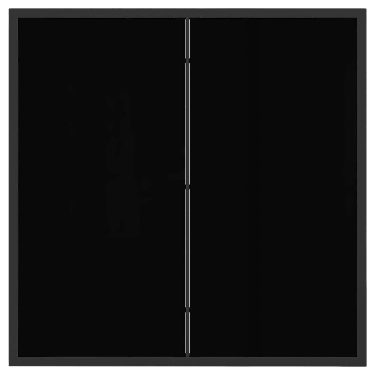 Vrtni set za objed 5 pcs Bijela i antracit 80 x 80 x 73 cm