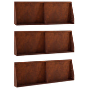 Zid za zadržavanje 6 kom. 60 x 12 x 30 cm Otporni čelik Rđa