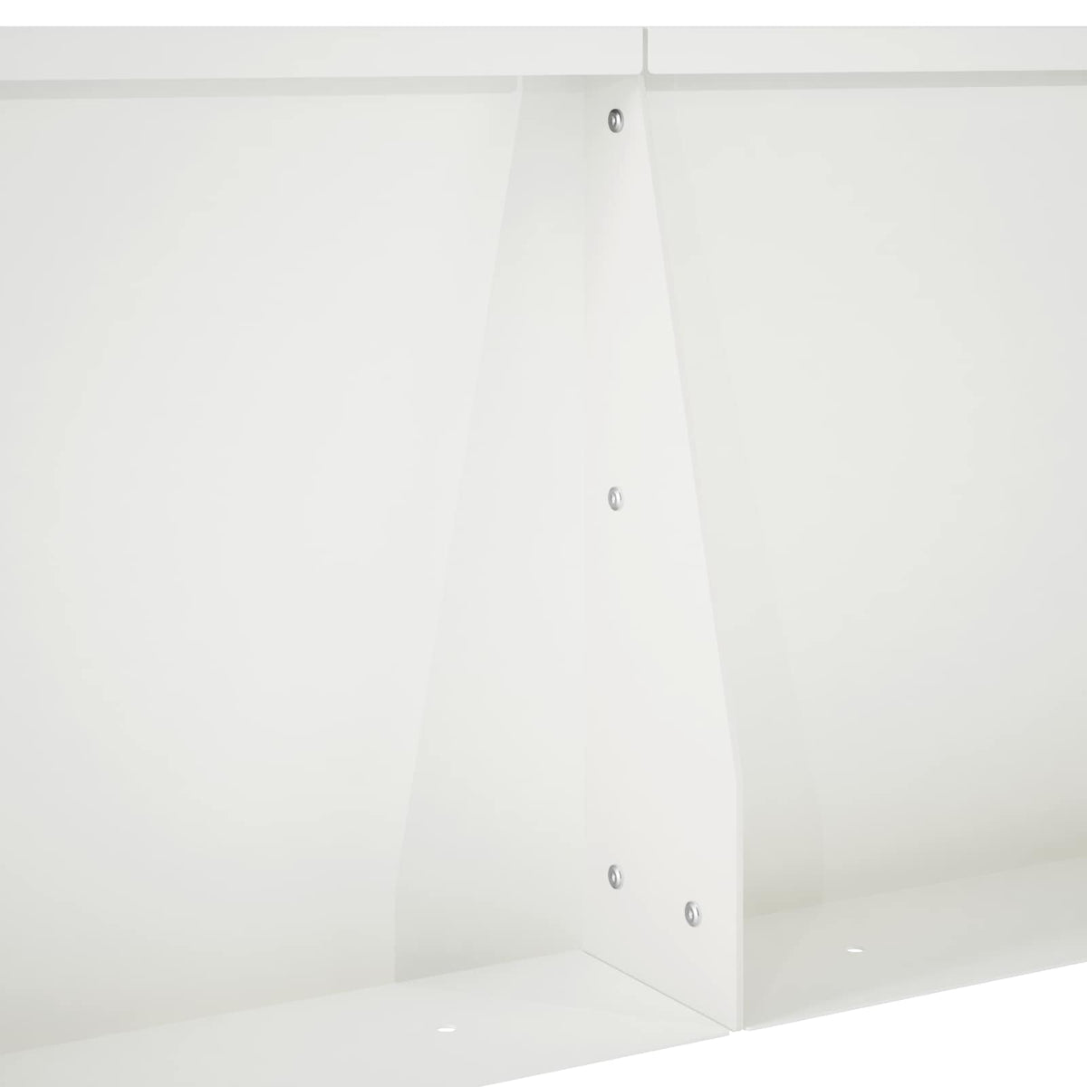 Zid za zadržavanje 6 kom. 60 x 12 x 40 cm Čelik Bijela
