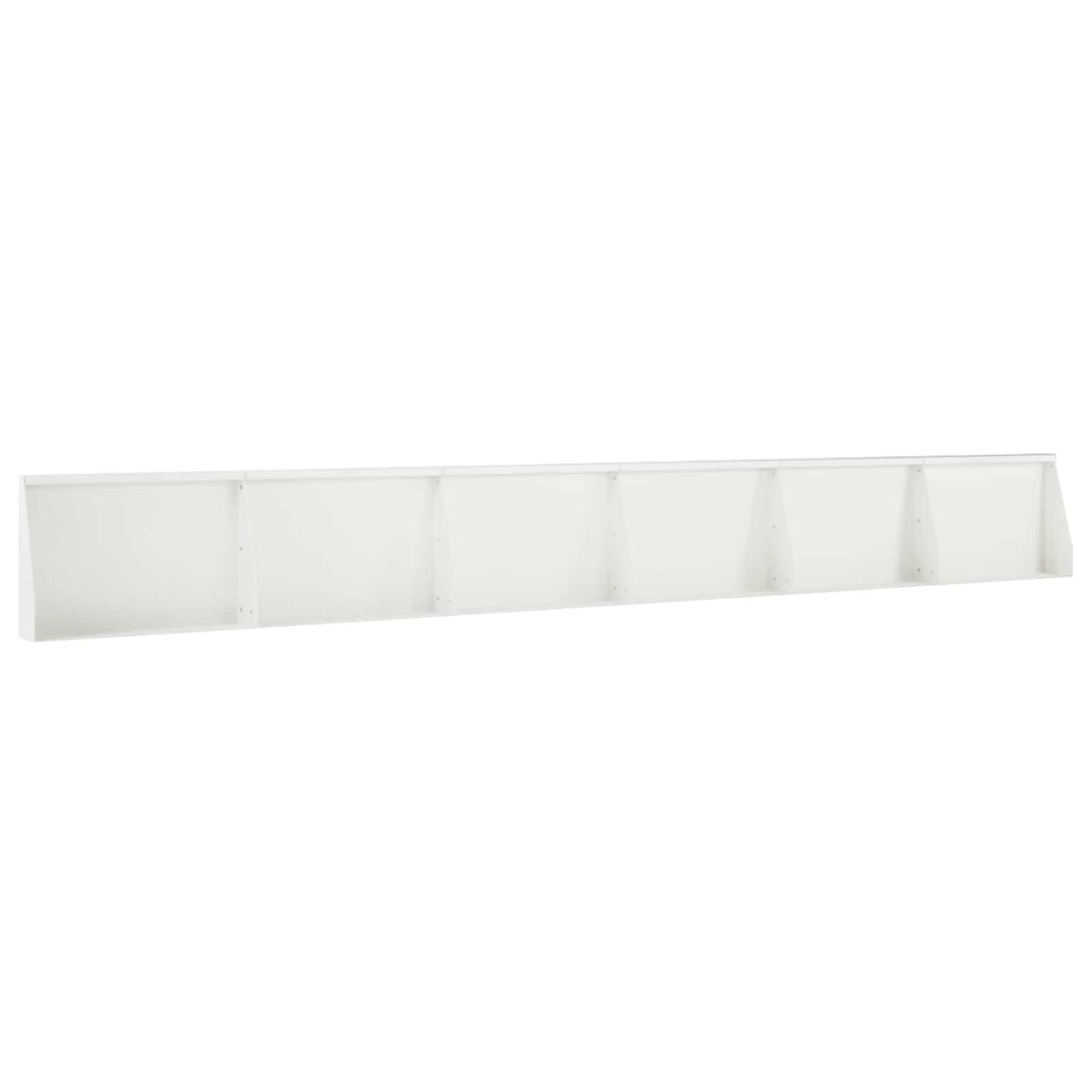 Zid za zadržavanje 6 kom. 60 x 12 x 40 cm Čelik Bijela