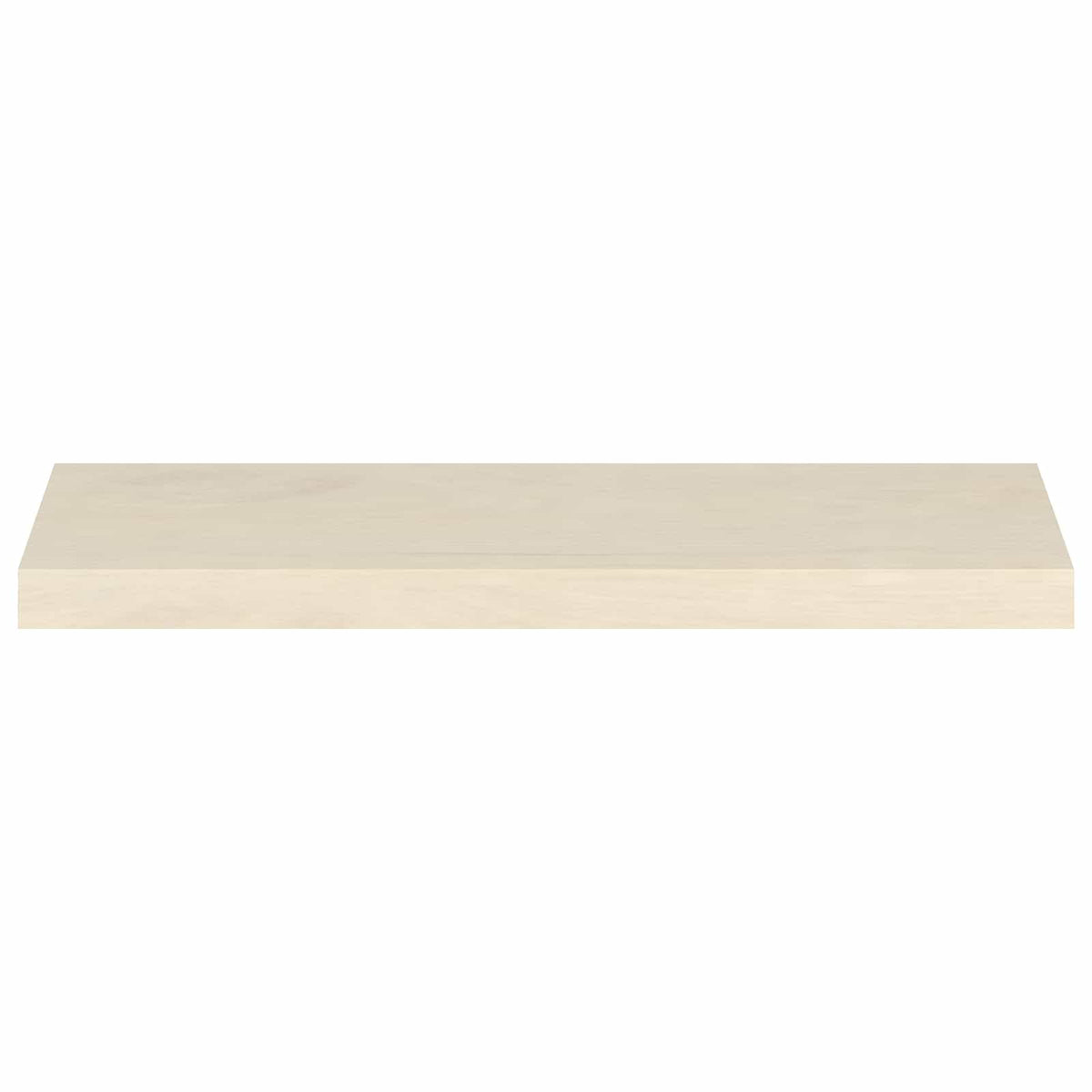 Stepenica 2 kom. 70 x 30 x 2 cm Bijela Čvrsto Hrastovo Drvo