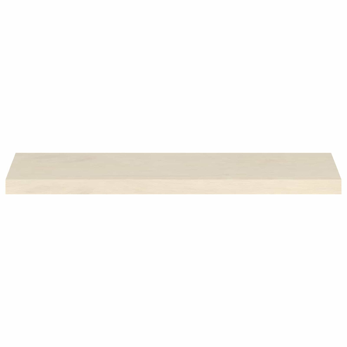 Stepenica 2 kom. 90 x 30 x 2 cm Bijela Čvrsto Hrastovo Drvo