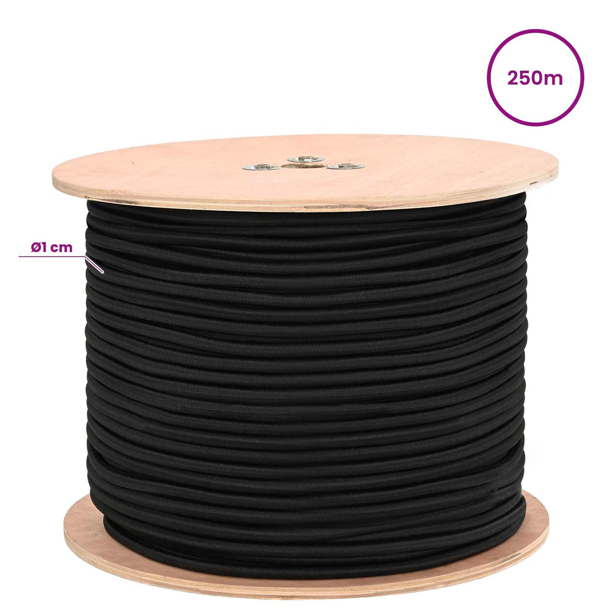Bungee užadi 10 mm Crna PP i guma