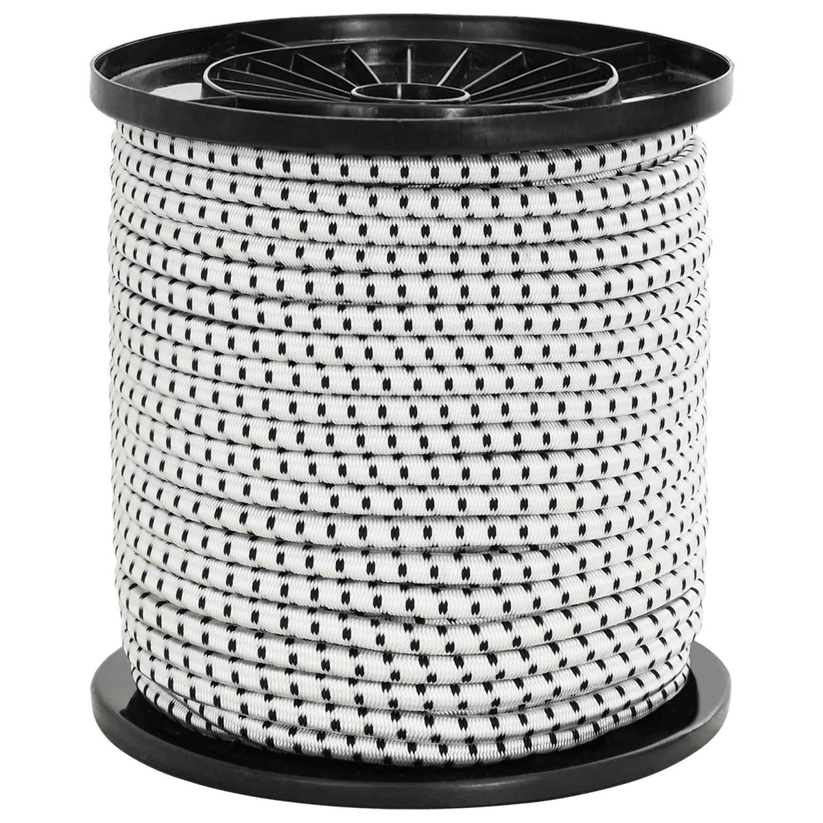 Bungee užadi 6 mm Crna i bijela PP i guma
