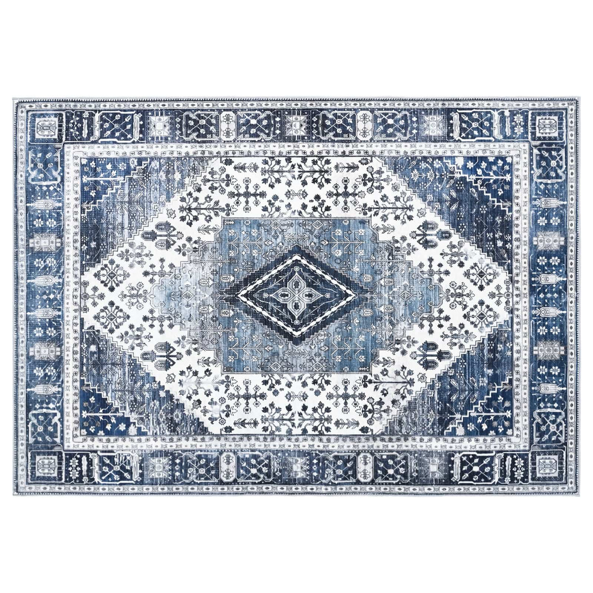 Tepih ORIZ Tamno plava 120 x 170 cm 100% poliester