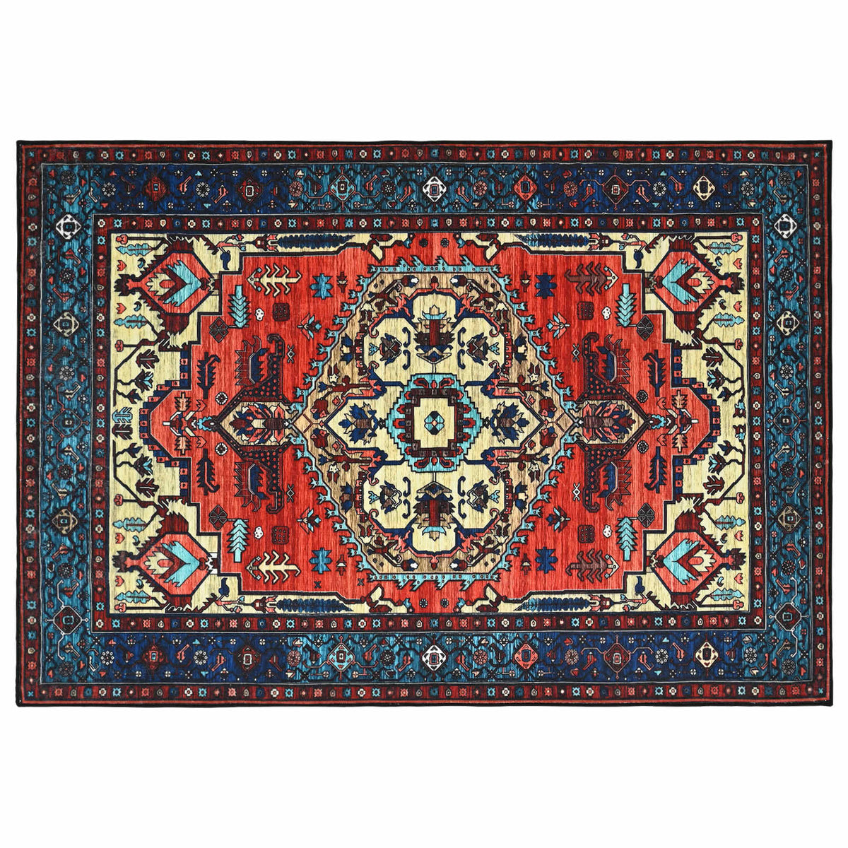 Tepih ORIZ Crvena 160 x 230 cm 100% poliester
