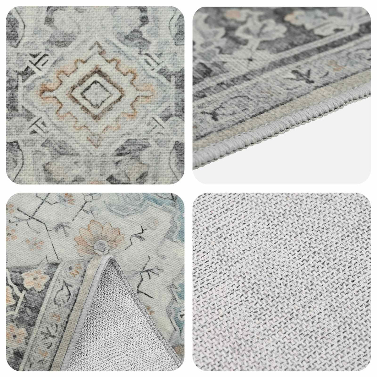 Tepih ORIZ Krem 160 x 230 cm 100% poliester
