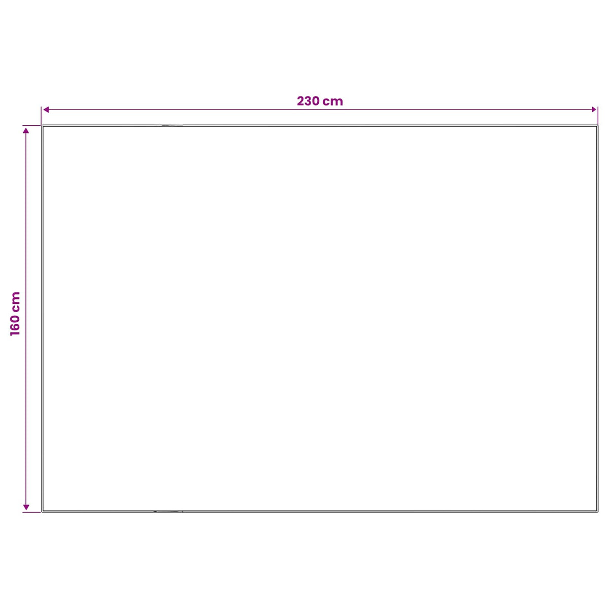 Tepih ORIZ Krem 160 x 230 cm 100% poliester