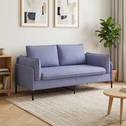Sofa za dvije osobe Traper plava 188 x 81 x 89 cm Tkanina