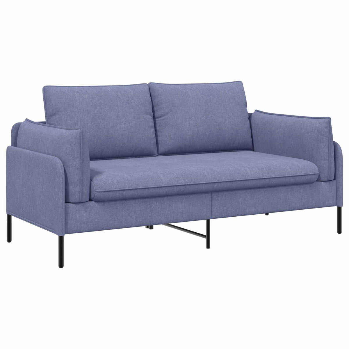 Sofa za dvije osobe Traper plava 188 x 81 x 89 cm Tkanina