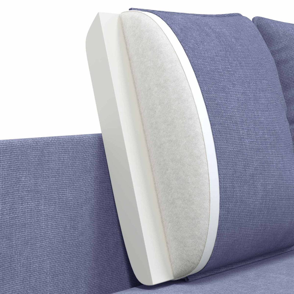 Sofa za dvije osobe Traper plava 188 x 81 x 89 cm Tkanina