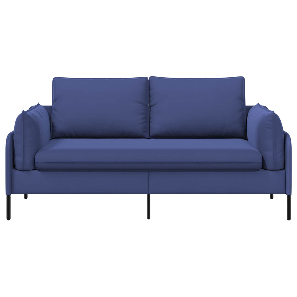 Sofa za dvije osobe 2-sjedalo Policijska plava 188 x 81 x 89 cm