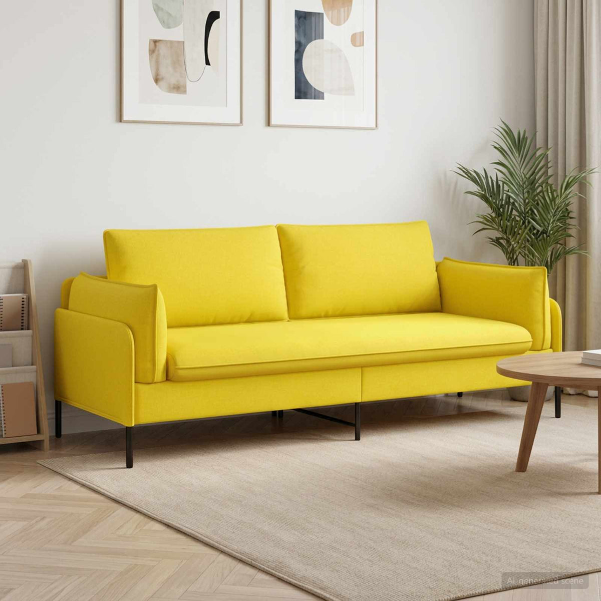 Sofa za dvije osobe 188 x 81 x 89 cm Tkanina
