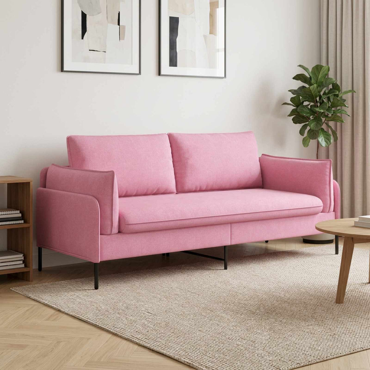 Sofa za dvije osobe 188 x 81 x 89 cm Tkanina