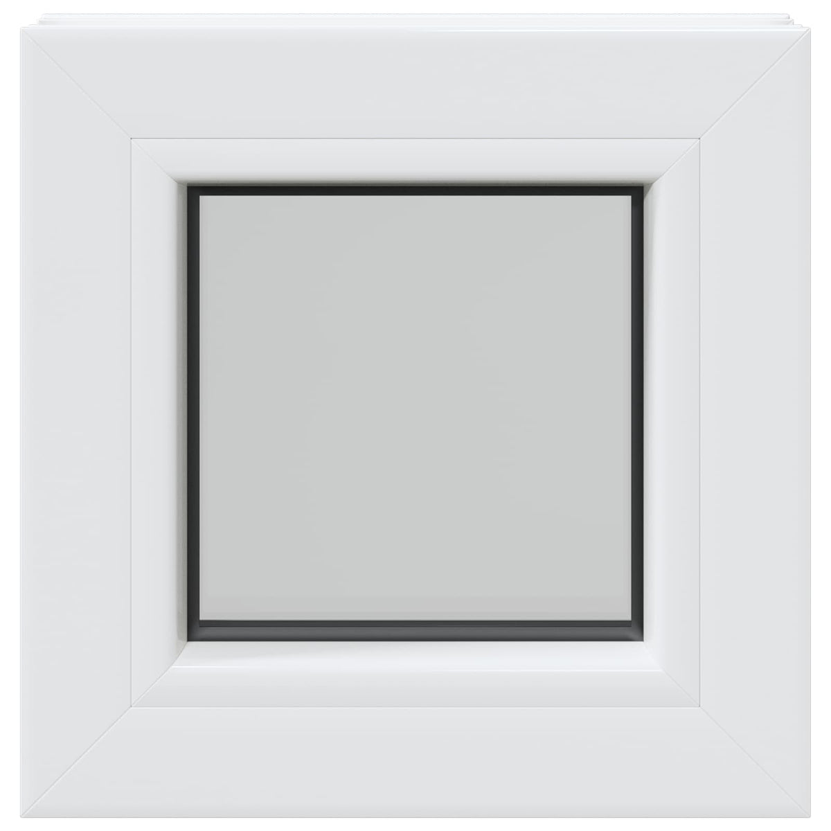 Unutarnja boja prozora podruma bijela RISOR 35 x 35 cm