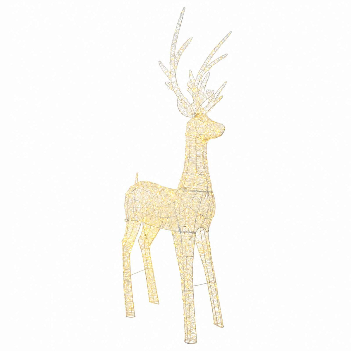 Božićna LED figura soba 1000 LED lampica Topla bijela