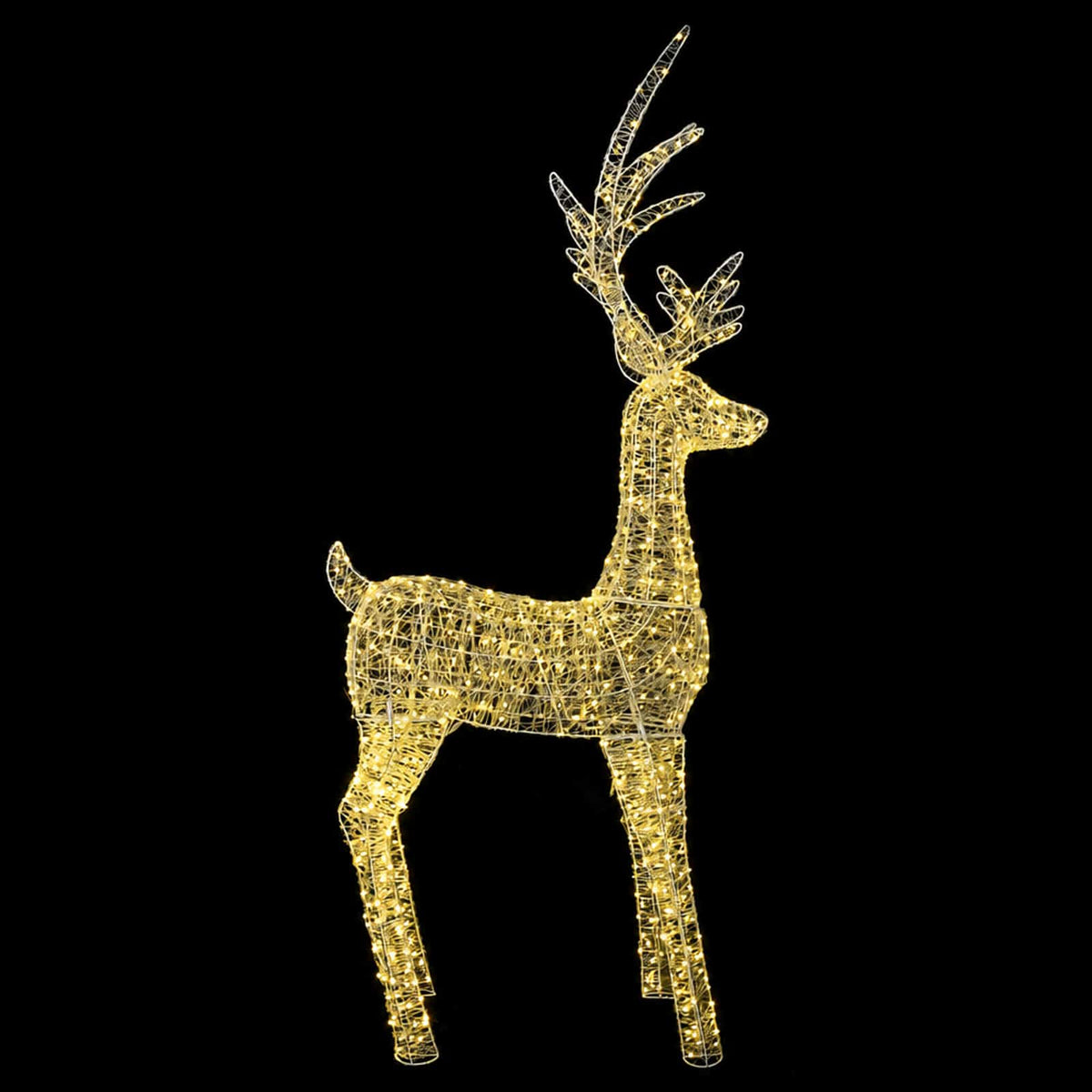 Božićna LED figura soba 1000 LED lampica Topla bijela