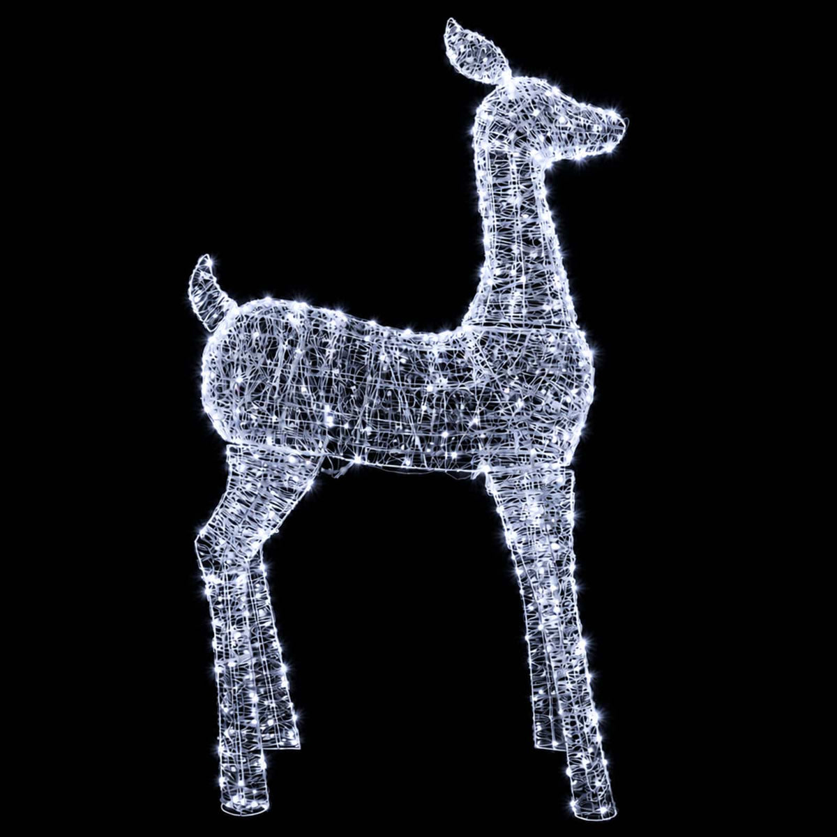 Božićna LED figura soba LOVIISA 900 LED lampica Hladno bijela
