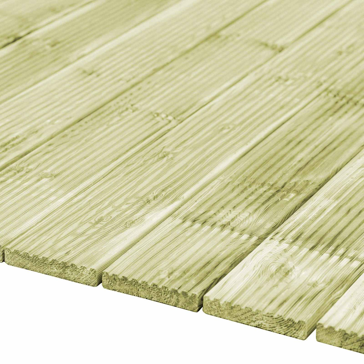 Terasna daska 8 pcs Zeleni impregniran 1,16 m²