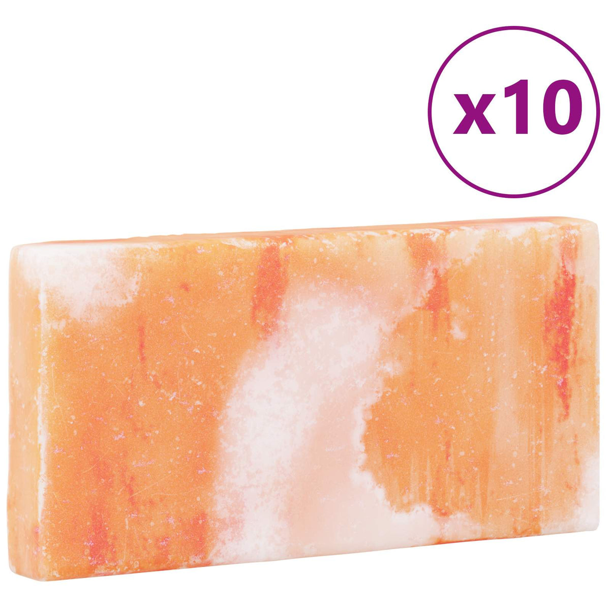 Kamenčići soli 10 pcs Ružičasta 20 x 2,5 x 10 cm Soli od kamena