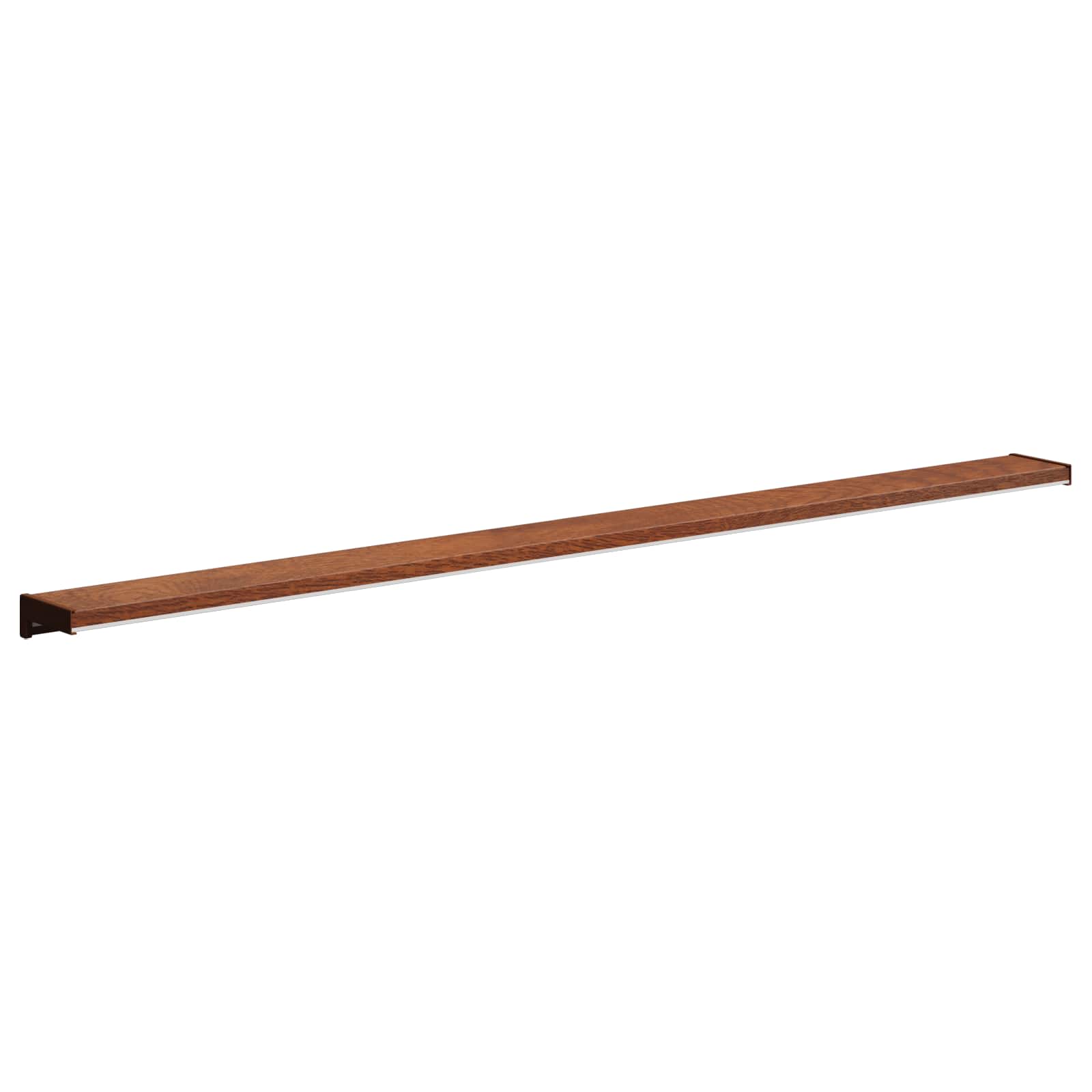 Prozorska klupčica Smeđi drvo 160 x 10 x 4,5 cm PVC