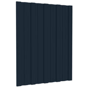 Krovni panel 36 pcs Antracit 60 x 45 cm Pocinčani čelik