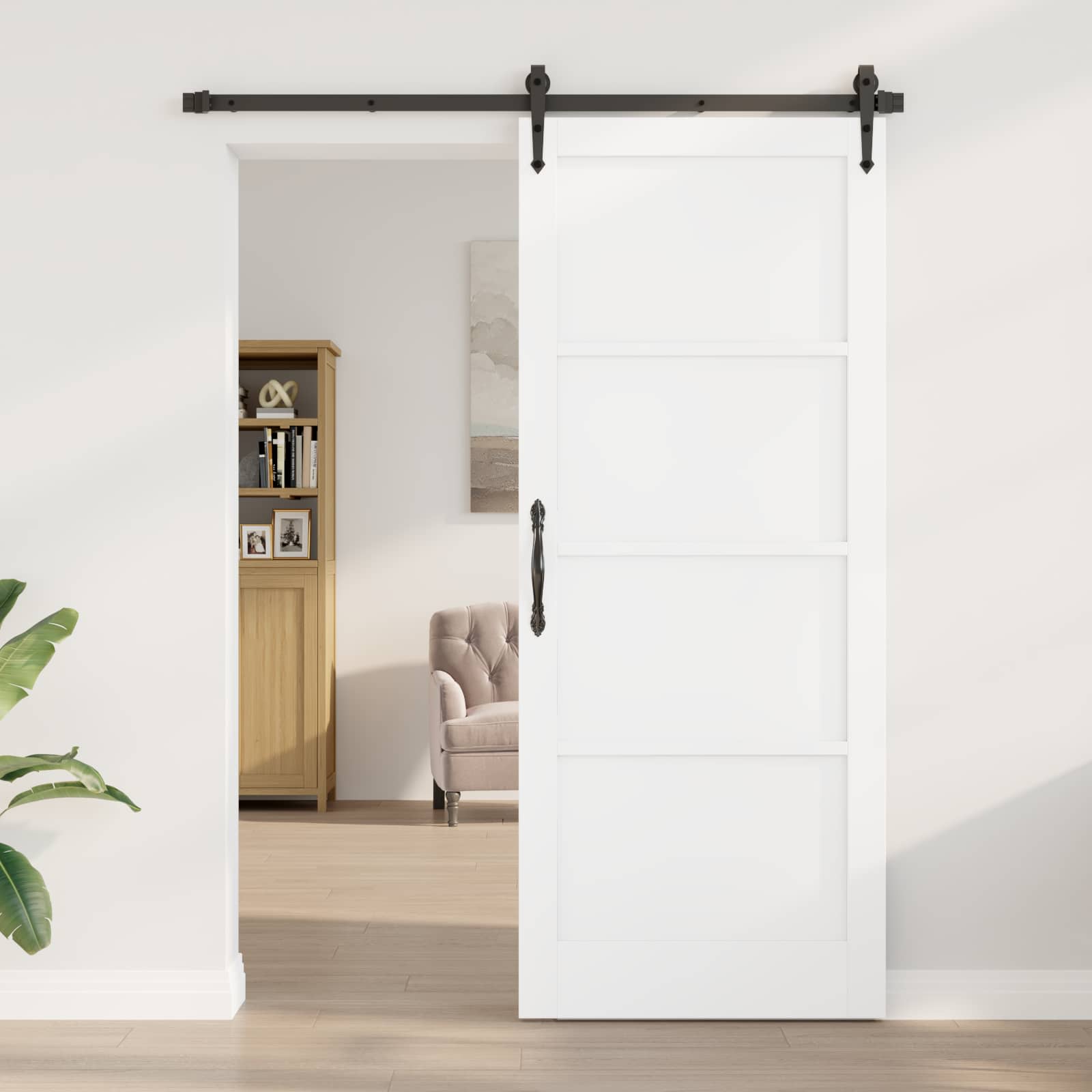 Unutarnja vrata Bijela 86 x 211 cm Šperploča