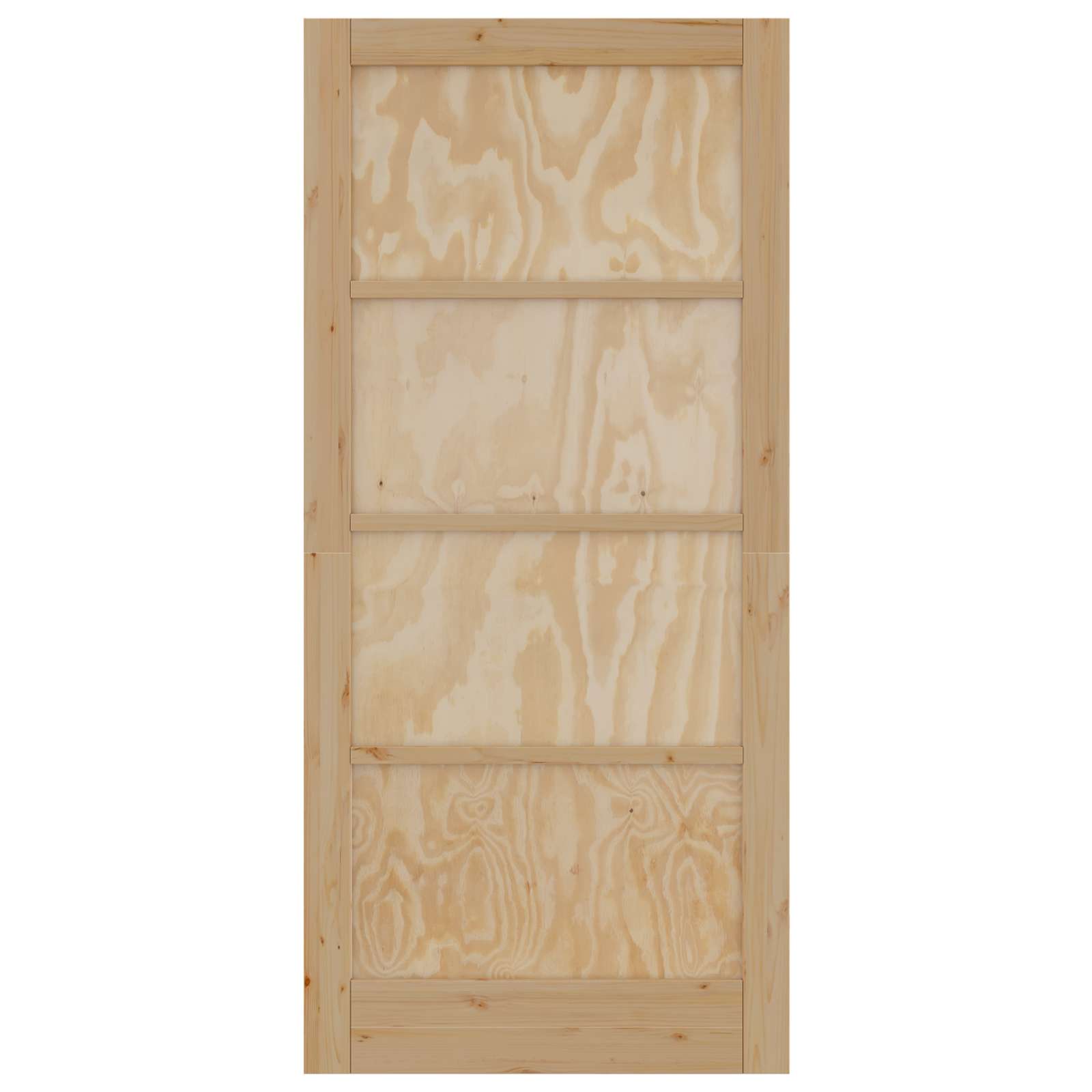 Unutarnja vrata Prirodna 93 x 202 cm Šperploča