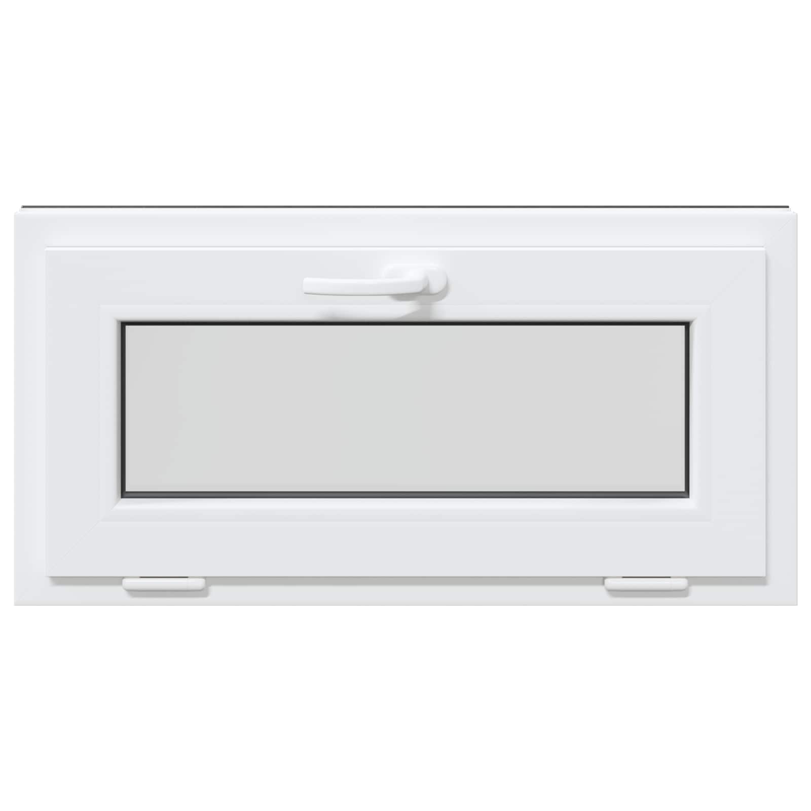 Prozor za podrum RISOR 80 x 40 cm PVC i staklo Antracit