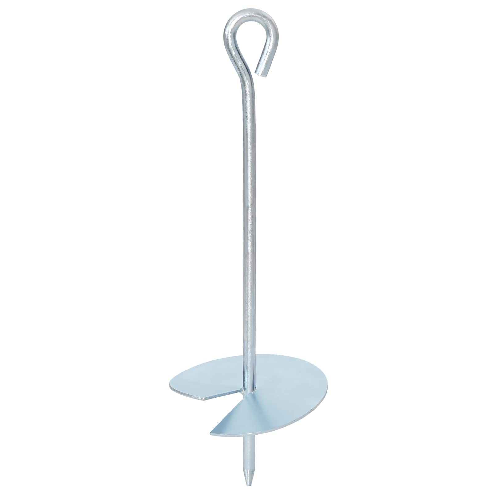 Zemaljska sidra 10 pcs Srebrna Ø10 x 30 cm Galvanizirani metal