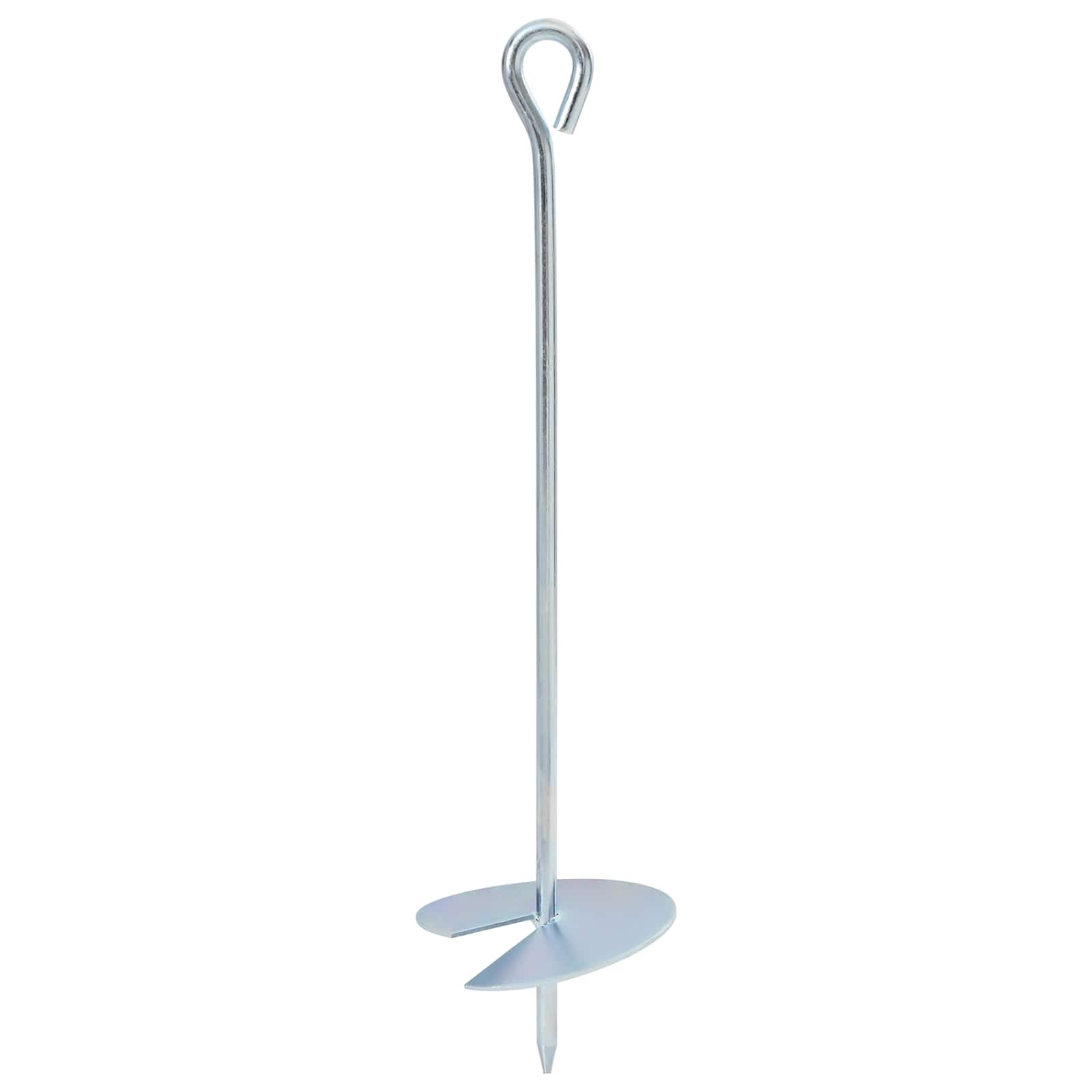 Zemaljska sidra 10 pcs Srebrna Ø10 x 40 cm Galvanizirani metal