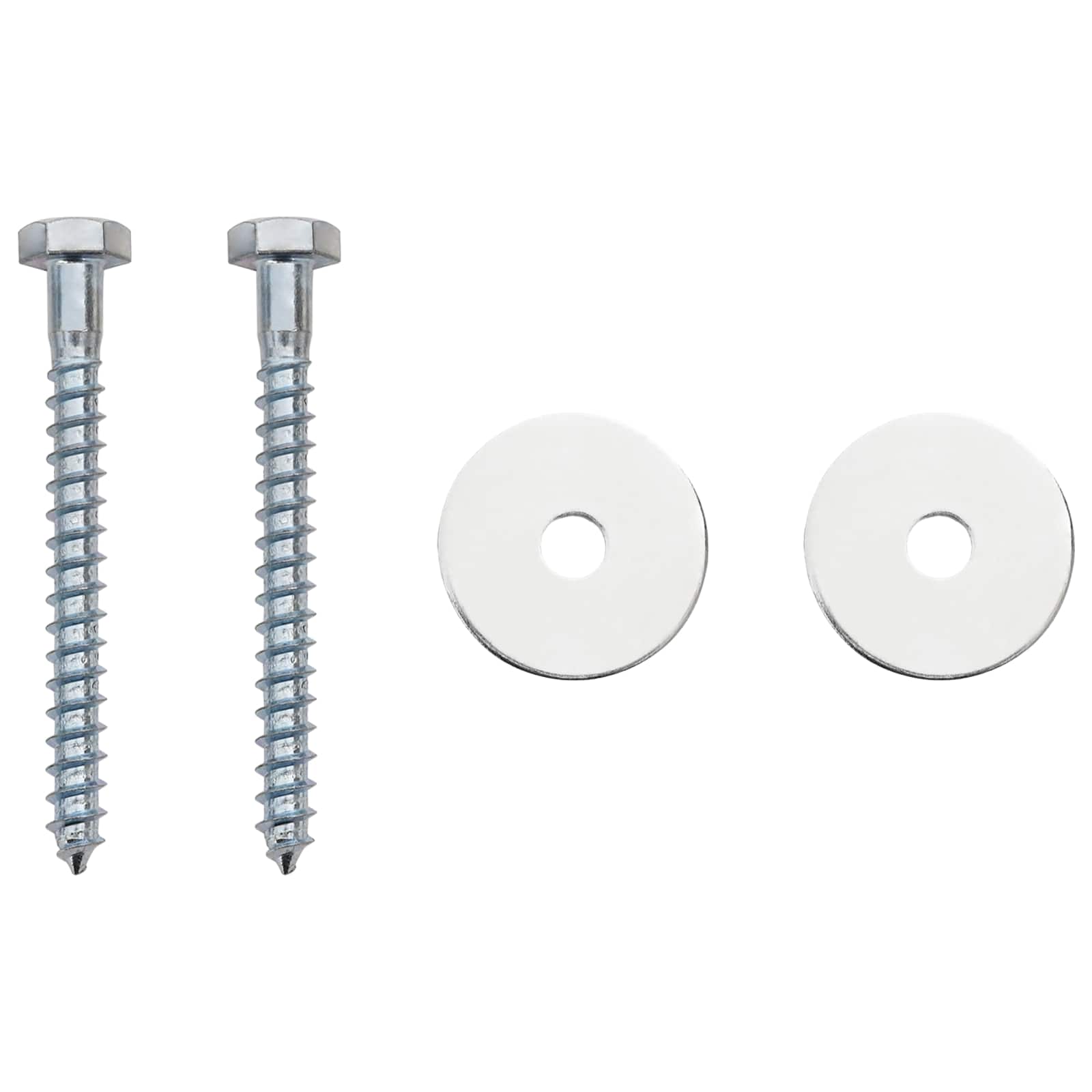 Zemaljska sidra 2 pcs Srebrna Ø10 x 50 cm Galvanizirani metal