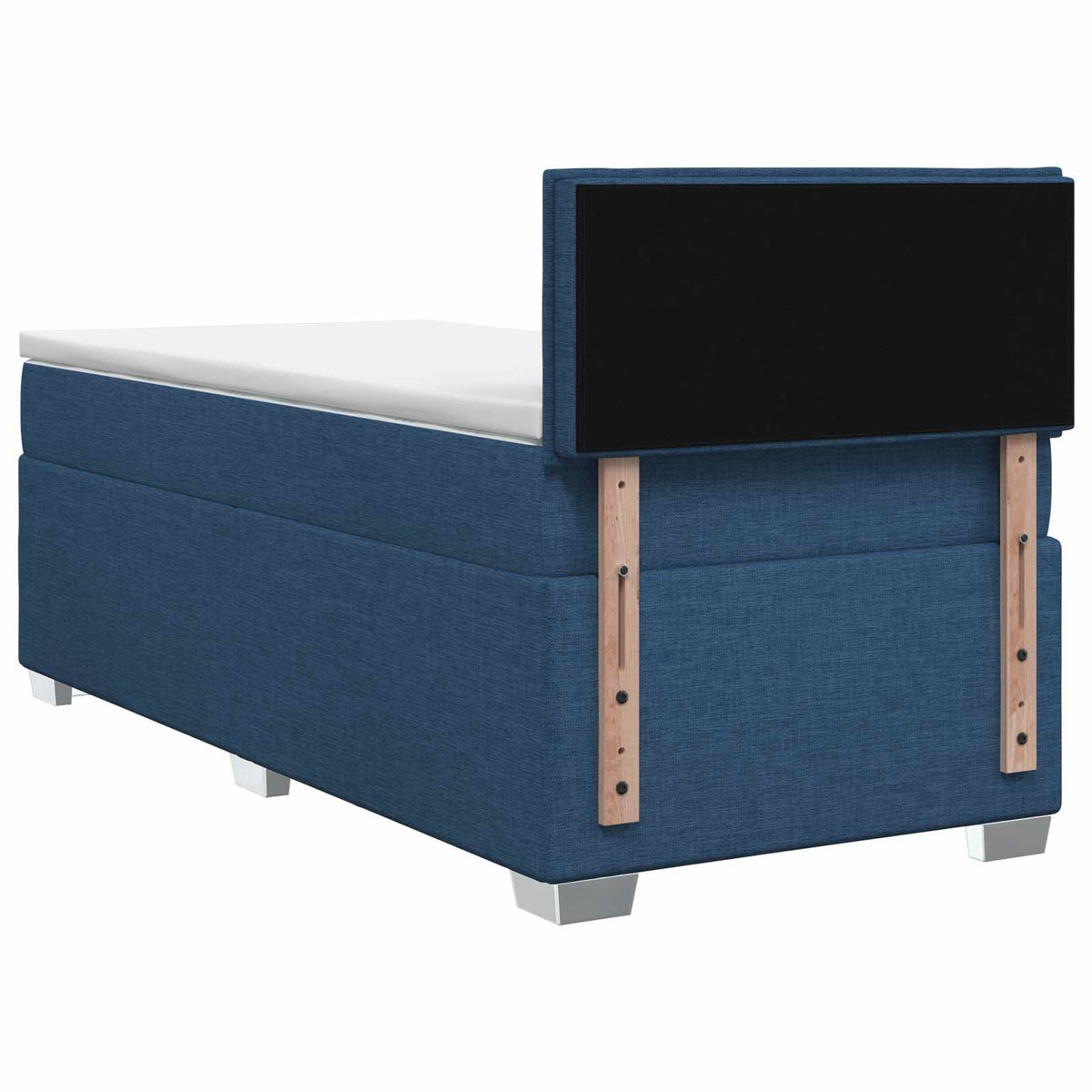 Boxspring krevet s madracem Plava 90 x 190 cm Tkanina