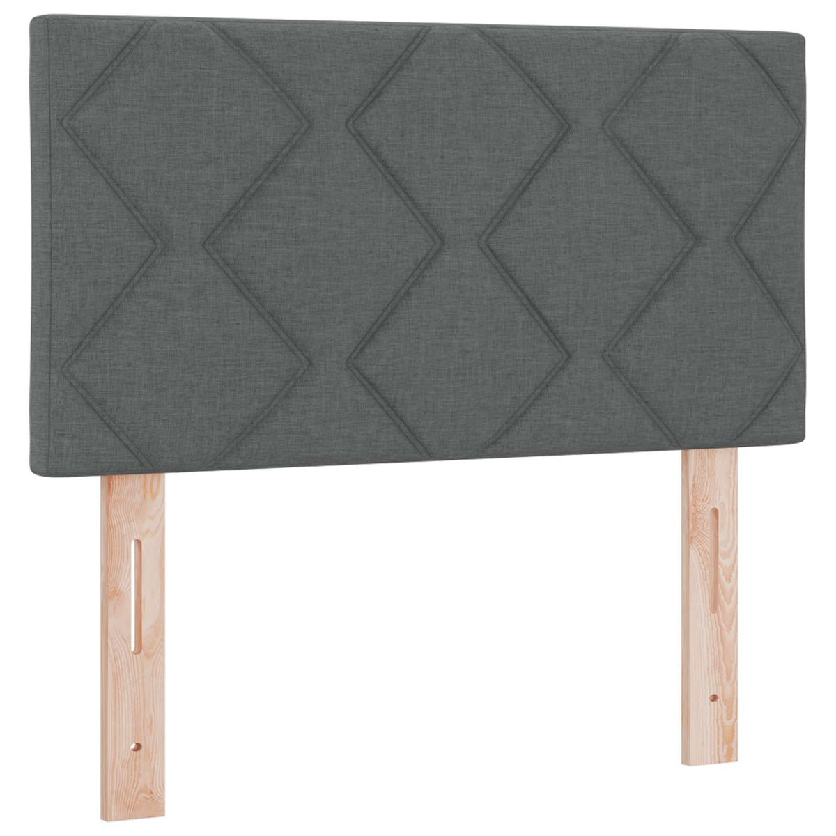 Boxspring krevet s madracem Tamnosiva 120 x 200 cm Tkanina