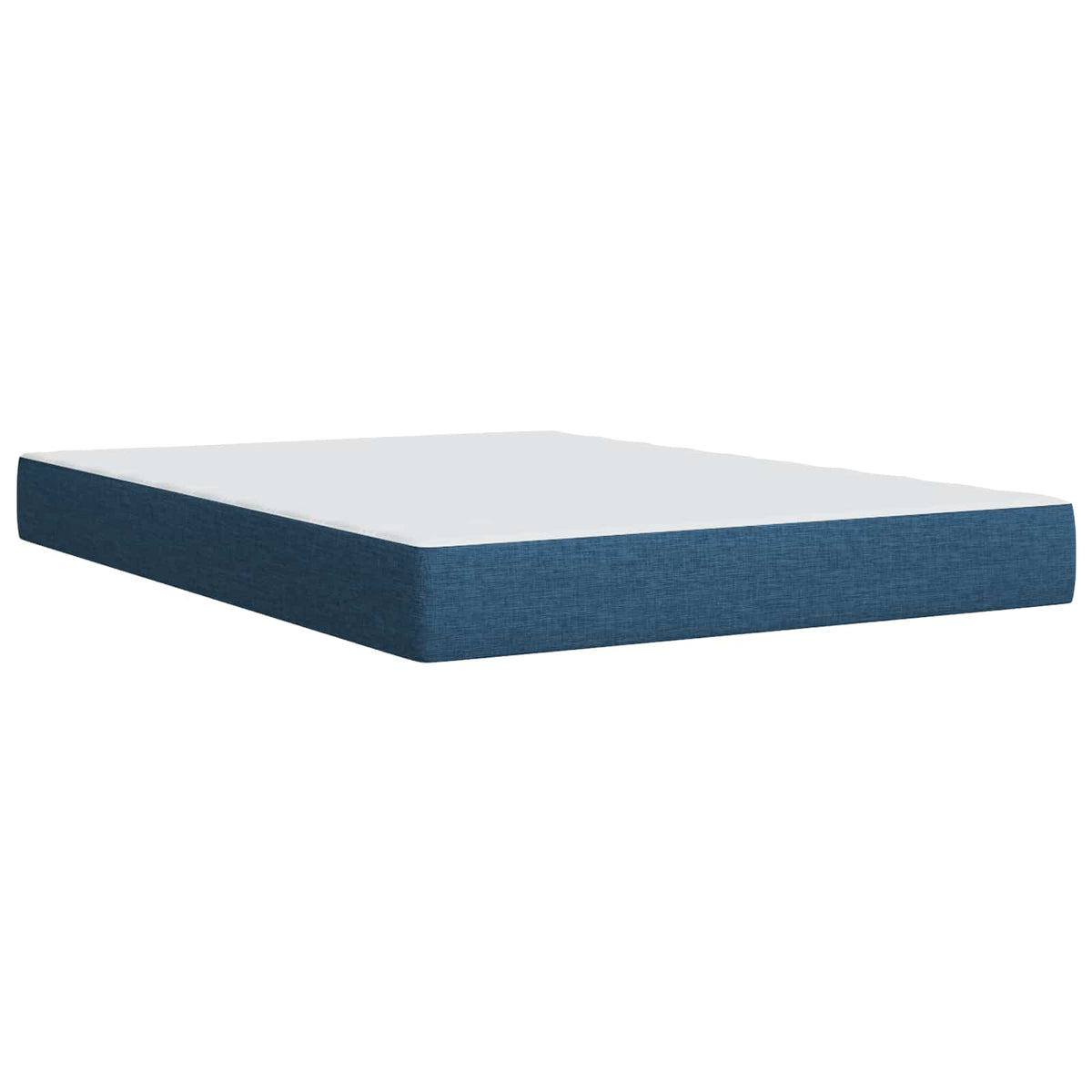 Boxspring krevet s madracem Plava 140 x 190 cm Tkanina