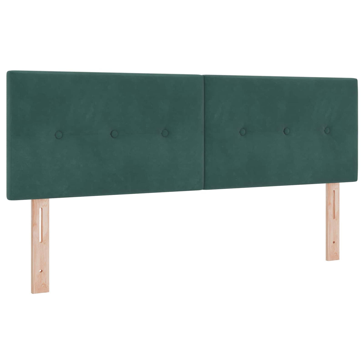 Boxspring krevet s madracem Tamnozelena 160 x 200 cm Baršun